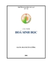 Giáo trình Hóa sinh học