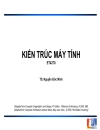 Bài giảng Kiến trúc máy tính