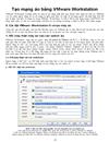 Tạo mạng ảo bằng VMware Workstation