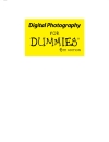 Digital Photography for dummies Ebook