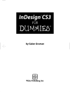 Indesign CS3 for dummies Ebook