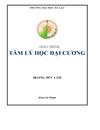 Giáo trình tâm lý học đại cương ĐH Đà Lạt