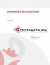 DotNetNuke Skinning Guide