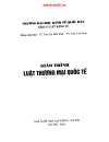 Giáo trình luật thương mại quốc tế