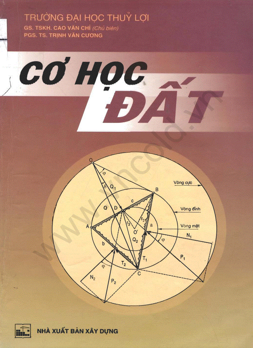 Giáo trình cơ học đất DHTL