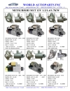 Catalogue Hệ thống khởi động Mitsubishi MÁY ĐỀ MITSUBISHI STARTER