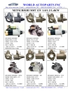 Catalogue Hệ thống khởi động Mitsubishi MÁY ĐỀ MITSUBISHI STARTER