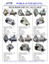 Catalogue Hệ thống khởi động Mitsubishi MÁY ĐỀ MITSUBISHI STARTER