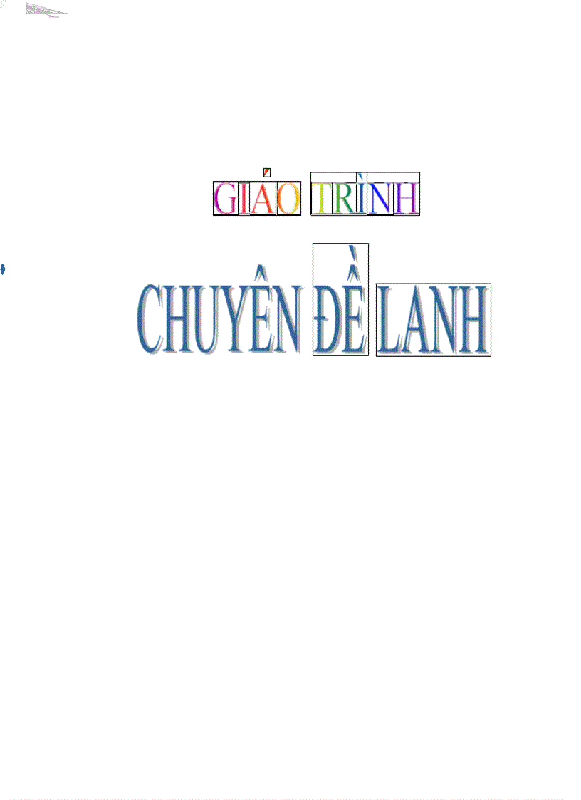 GIÁO TRÌNH Chuyên đề lạnh