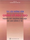 Tài liệu hướng dẫn quản lý dược