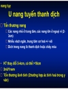 U đặc tủy u nang tụy 1