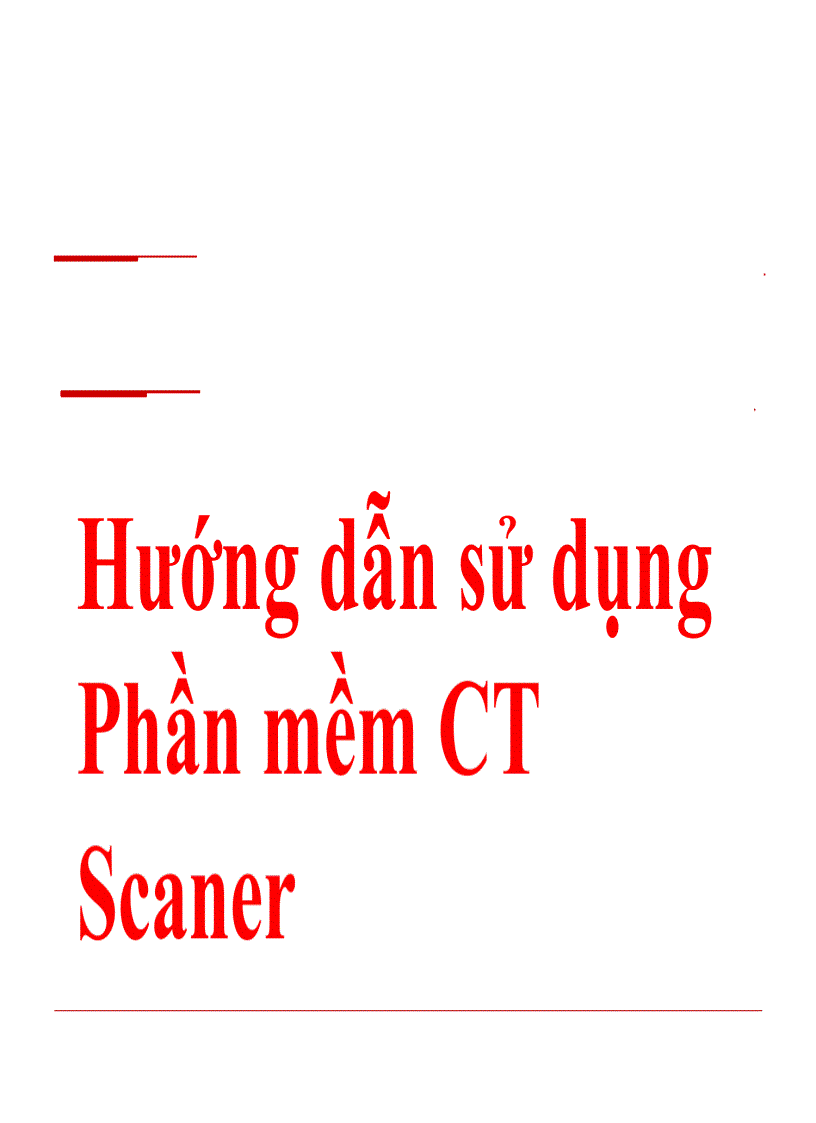 Hướng dẫn sử dụng phần mềm y học