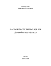 Các nghiên cứu trường hợp IDM công đồng tại V iệt Nam