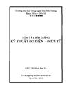 Bài giảng kỹ thuật đo điện điện tử