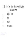 Vận hành các công trình xử lý nước thải