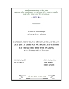 Đánh giá thực trạng công tác thanh tra về giải quyết khiếu nại và tranh chấp đất đai tại thị xã châu đốc tỉnh an giang từ năm 2005 đến năm 2010