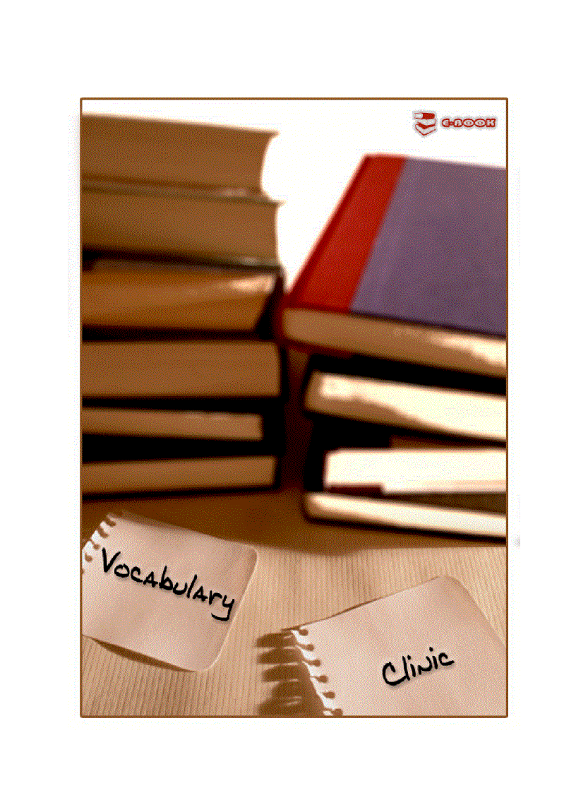 TOEFL Vocabulary Clinic