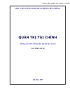 Giáo trình Quản Trị Tài Chính 1