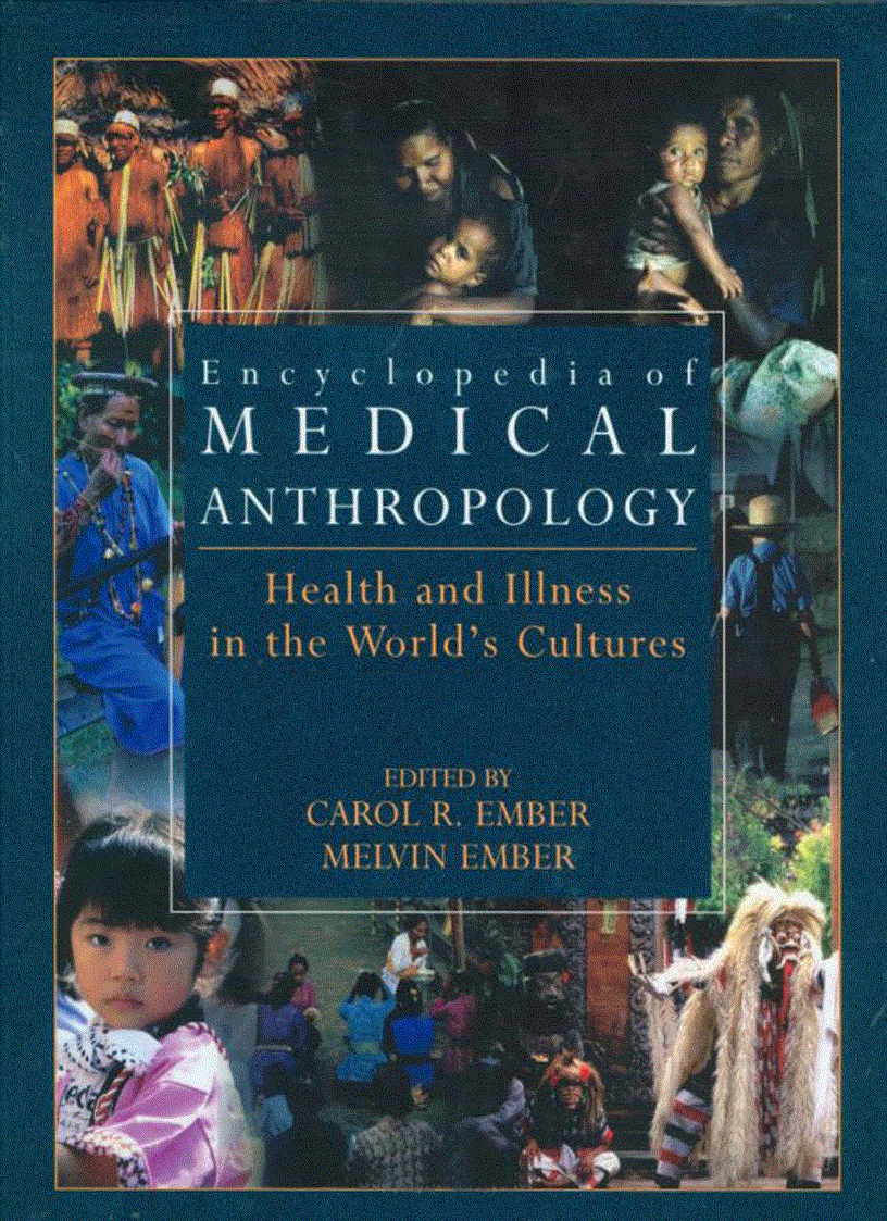 Ebook Encyclopedia of Medical anthropology