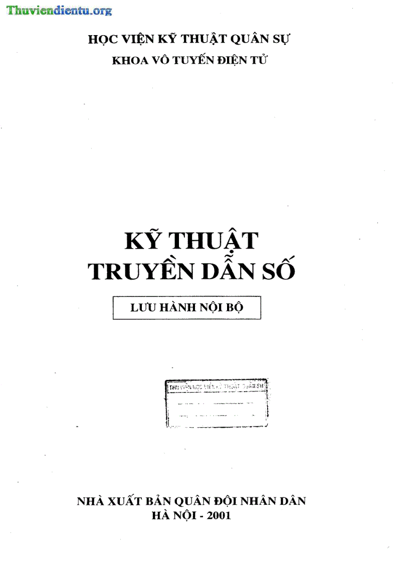 Kỹ thuật truyền dẫn số