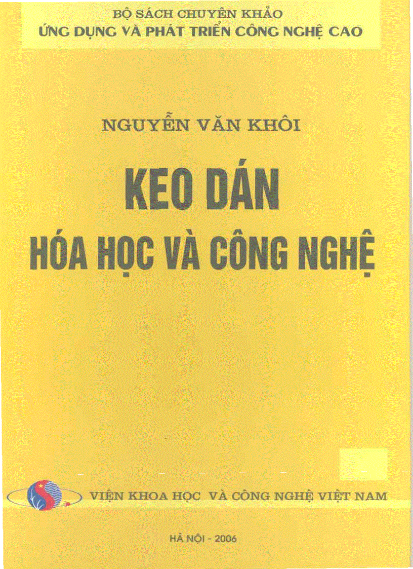 Keo dán hóa học và công nghệ