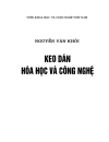 Keo dán hóa học và công nghệ