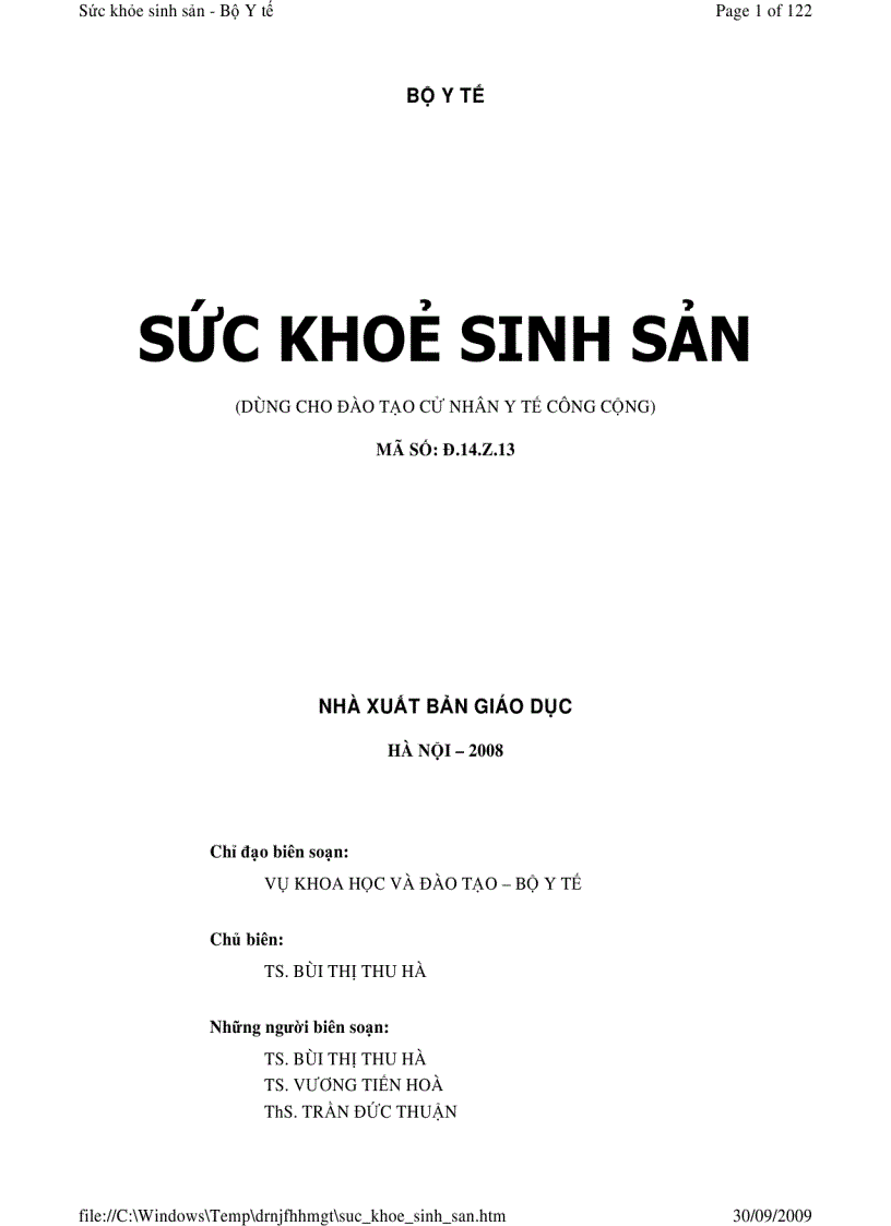 Sức khoẻ sinh sản