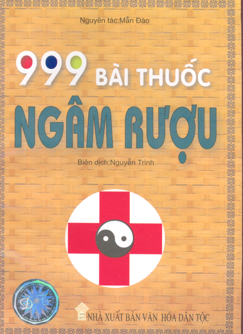 999 Bài thuốc ngâm rượu Mẫn Đào