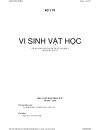 Vi sinh vật học phần 1