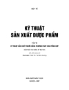 Kỹ thuật sản xuất dược phẩm tập 2