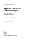 Apply Thin Layer Chromatography Elke Hahn Deinstrop