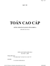 Toán cao cấp