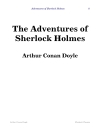 The adventures of sherlock holmes