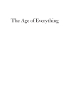 The Age of Everything How Science Explores the Past