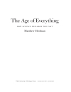 The Age of Everything How Science Explores the Past