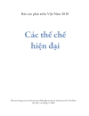 Báo cáo phát triển Việt Nam năm 2010 Các thể chế hiện đại