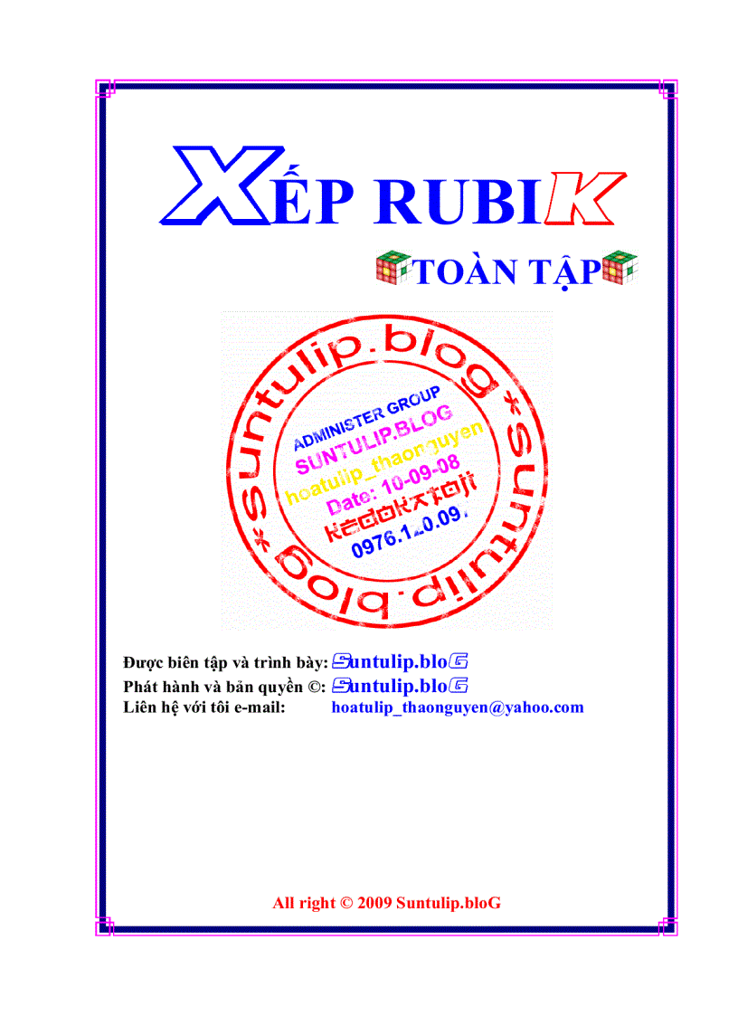 Xếp rubik toàn tập