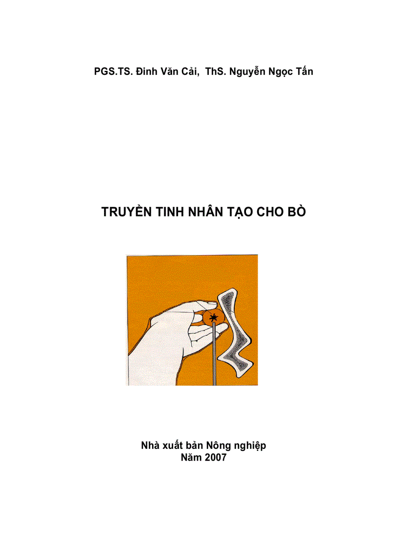 Truyền tinh nhân tạo cho bò