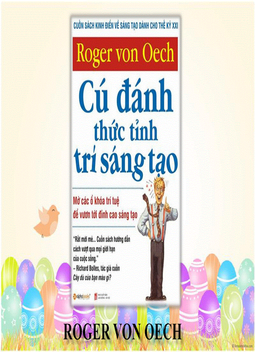 Cú đánh thức tỉnh trí sáng tạo roger von oech