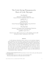 The Cyclic Sieving Phenomenon for Faces of Cyclic Polytopes