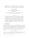 Bijection between bigrassmannian permutations maximal below a permutation and its essential set