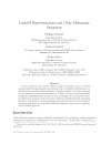 Lindel of Representations and Non Holonomic Sequences