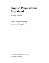 English Prepositions Explained Revised edition