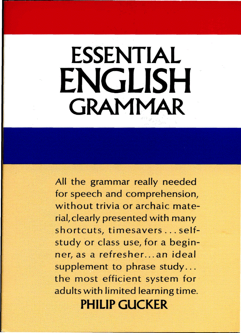 Essential English Grammar