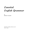 Essential English Grammar