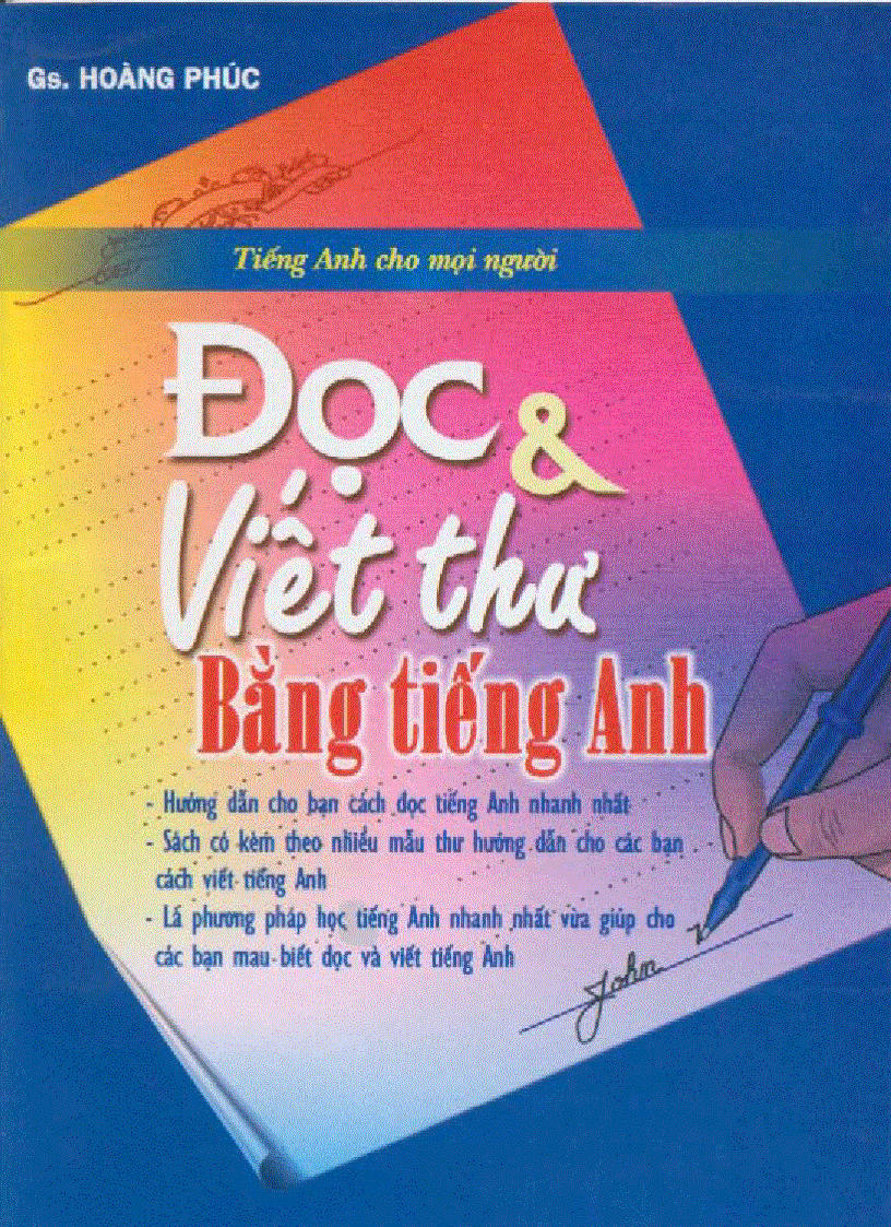 Đọc và viết thư bằng tiếng anh