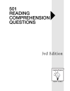 501 reading comprehesion questions