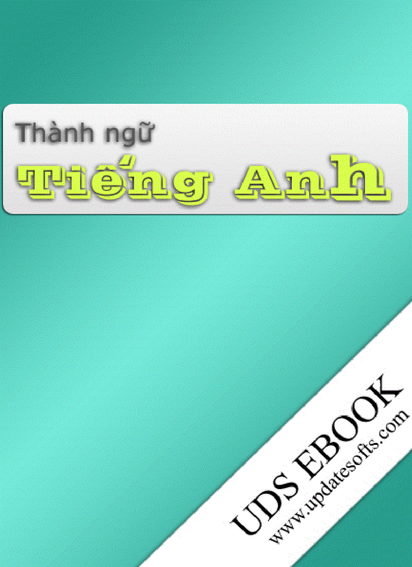 Thành ngữ Tiếng Anh