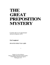 The Great preposition Mystery