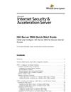 ISA Server 2004 Quick Start Guide